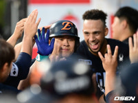 한화 정녕 질 생각이 없는 건가…노시환, 우규민에 균형 깨는 18호포 폭발 ‘6-5 리드 잡았다’ [오!쎈 수원]