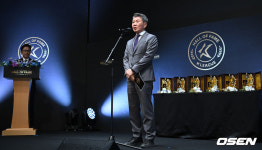 [사진]축사하는 대한축구협회 정몽규 회장