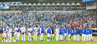 [사진]삼성,'SSG 5-3 잡고 시리즈 전적 2승 1패'