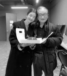 '침묵 깬' 서예지·황정음, 故이순재 추모 