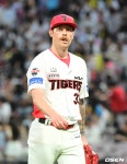 올러 KKKKK 3이닝 퍼펙트→4회 8득점 타선 빅뱅, KIA 첫 승...SSG 베니지아노 4실점, 루키 김민준 2이닝 1실점 [오!쎈 광주]