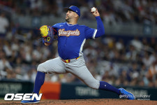 ERA 0.73 폰세급 성적인데…선발 탈락이라니 KBO 역수출 2인자 불운, 43세 금강불괴에게 밀렸다