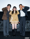 [사진]장동윤 감독-김승윤-송지혁, 영화 '누룩'의 주역들