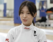 '펜싱여신' 대표팀 막내 양승혜, 월드컵 단체전 금메달 획득...'일상생활이 화보네'