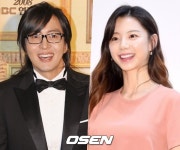 '백발꽁지' 배용준x'40세 동안' 박수진..부부의 시간은 거꾸로 간다 [Oh!쎈 이슈]