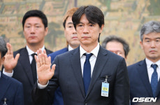 ‘손흥민과 불화설 부인’ 홍명보 감독 “선수들에게 인터뷰하라고 지시한 적 한 번도 없다”