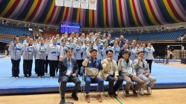 클라스 미쳤다! 'AG 도마 금메달' 여서정, 전국체전에서도 빛났다…개인종합 금메달 영광