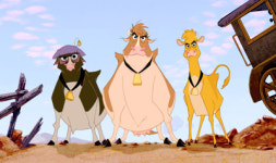 카우삼총사 DVD, 암소가 주인공인 서부극