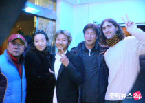 [포토]김민경, "사랑해요!  천수씨"