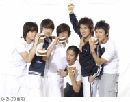 신화, 코믹 다이밥송으로 CF 나들이