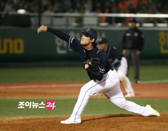 두산 사직 원정 3연전 싹쓸이 '파죽의 7연승', 롯데에 3-2 승