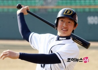 신인 정수빈 '연장 결승 3루타' 두산, KIA와 3연전 싹쓸이