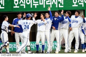 '7회만 7득점' 삼성, 집중력 앞세워 SK에 8-3 역전승
