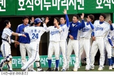 '7회만 7득점' 삼성, 집중력 앞세워 SK에 8-3 역전승