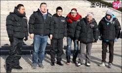 소집해제 김종민, 1박2일 멤버들과 뜨거운 재회