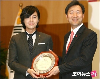 [포토]장근석, '최연소 홍보대사로 뽑혔어요'