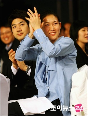 [포토]한상진-박정은, '이모님 파이팅!'
