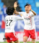 [포토]첫 골 이정호, (김)창수야, 수원전에 맺힌 한 풀자!