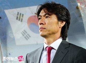 [포토]홍명보 감독, '런던을 향한 결연한 의지'