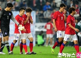무기력한 한국, 레바논에 1-2 충격패