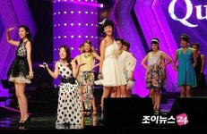 [포토]멋진 합동무대 펼치는 슈퍼디바 참가자들