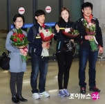 [포토]금의환향 토종 피겨의 힘