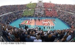 2014 월드리그 실외서 경기 눈에 띄네