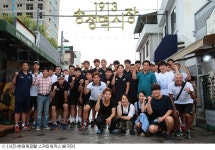 현대캐피탈 배구단, 광주 1913송정역시장 찾아