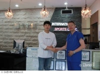NC 김성욱, 끝내기 홈런으로 무릎수술 후원