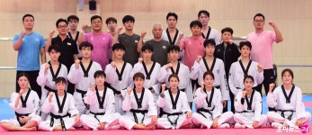 [포토]태권도 국가대표, 아시안게임 파이팅!