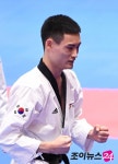 [포토]태권도 품새 강민성, 금메달에 두 주먹 불끈!