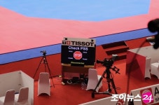 [AG] 태권도, 전자 호구 연결 이상으로 경기 중단