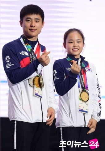 [포토]김한솔-여서정, 남녀체조 아시아 정상을 찍다!