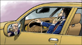 운전 중 휴대폰 사용, 교통사고 위험 4배가까이 높여