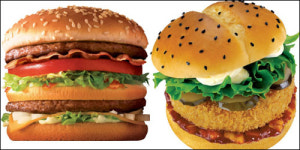 이래도 안 먹을래? 햄버거 업그레이드