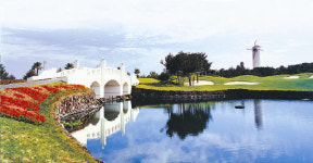 제주 크라운cc, 최저가 그린피에 도전