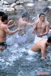 혹한에 냉수욕 코리안탑팀 `2007년 다짐`
