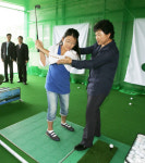 KLPGA, 충남 금산초등학교에 실내연습장 설치 지원