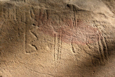 마제석검 새겨진 청동기시대 암각화 고령서 발견