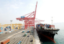 부산 신항만 시대 활짝 열렸다