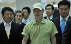 유씨 석방소식에 현대아산 서울 계동 사옥도 ’안도의 한숨’