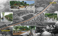 광나룻길, 실개천 흐르는 푸른 숲길로