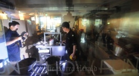 신세계 본점 신관 식당가 화재. 인명피해 없어