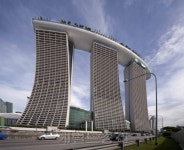 쌍용이 건설한 웅장한 싱가포르 마리나 베이 샌즈 호텔