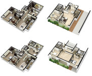 GS건설 아파트 한 채에 세 가구 사는 신평면 개발