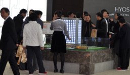 식지않는 오피스텔 열기...‘강남 효성’ 견본주택 북적