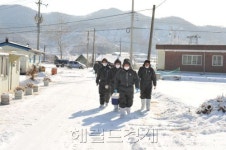 건국대 수의대생들 구제역 방역현장 가보니...