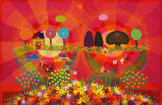 햇살과 행복 그리는 작가 김덕기,신작 회화전