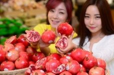 <포토> 빨간색 영양보석, 석류 맛보세요