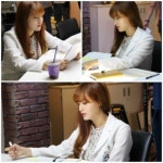 레인보우 김재경, OCN 신의퀴즈4 대본 삼매경…의학용어도 척척